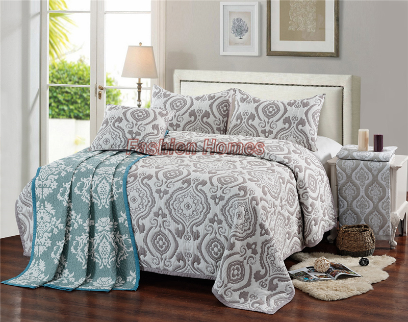 3pcs Jacquard Quilt
