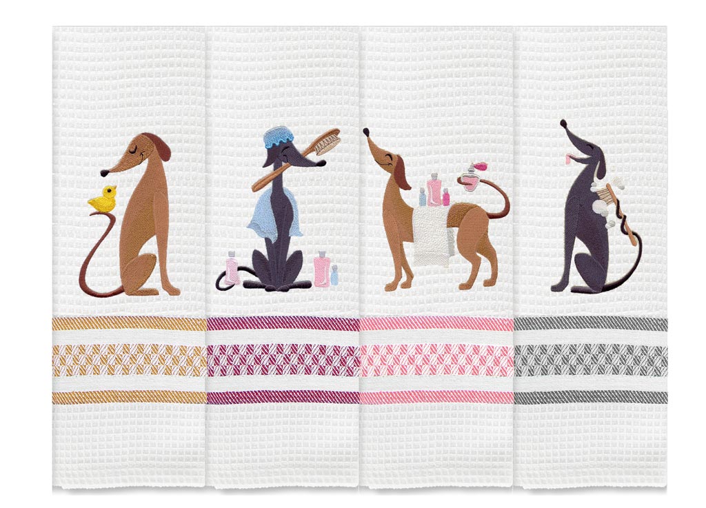 Embroidery Kitchen Towel