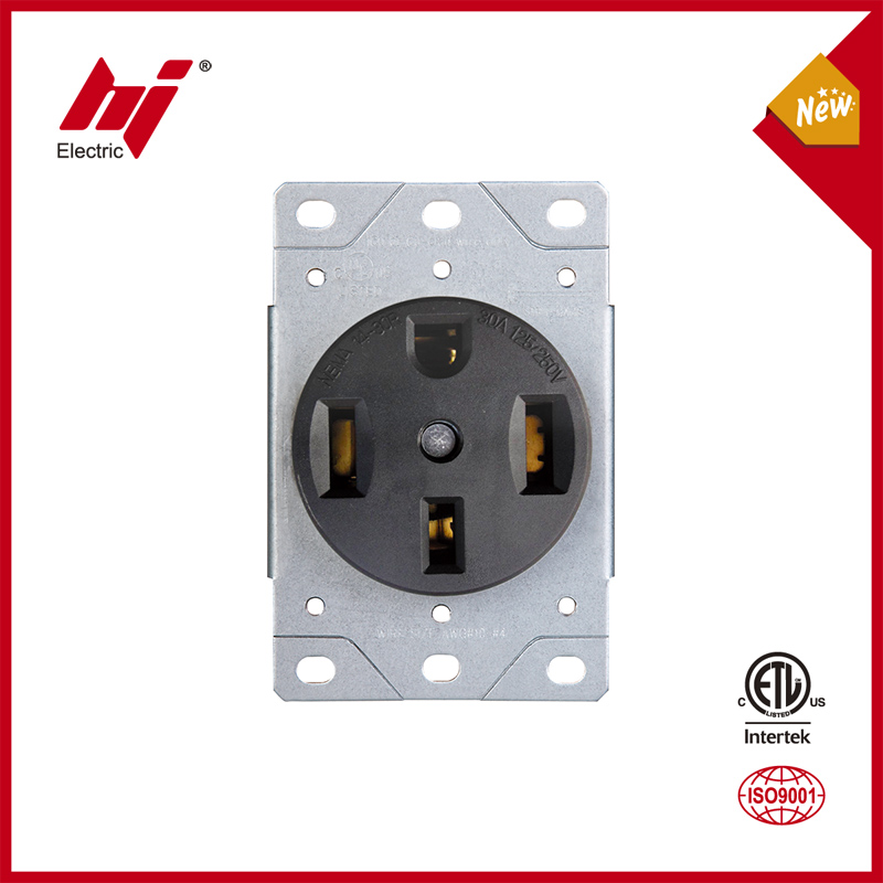 Flush Mount Receptacle 50A NEMA14-50R
