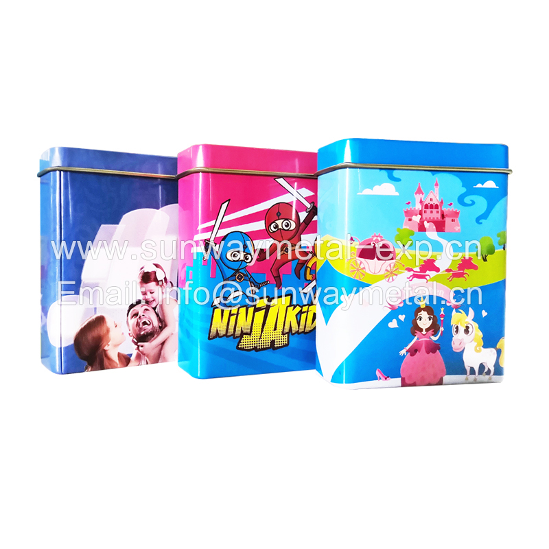 Food tin packaging milk tablet box