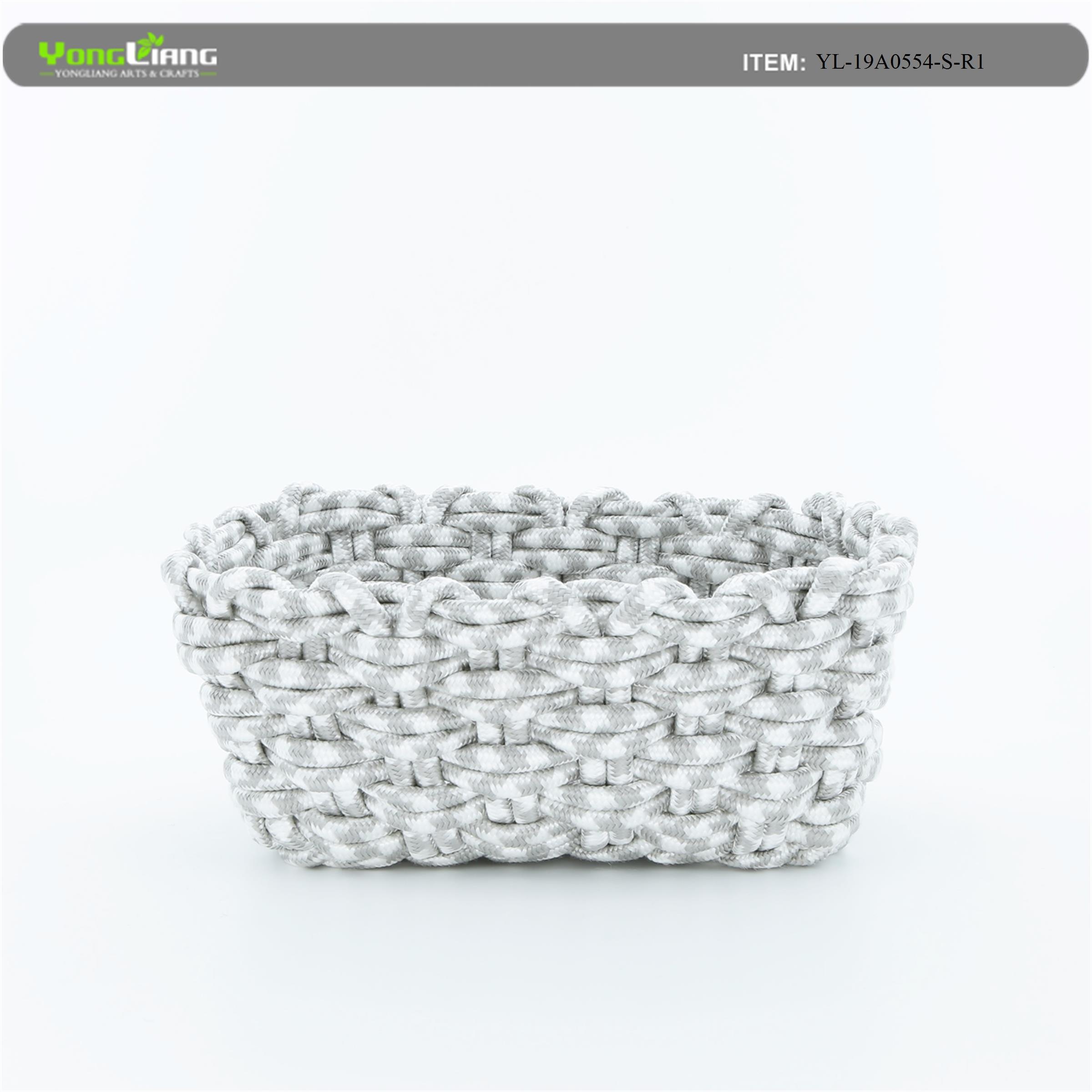 Polypropylene Rope Weaving Storage Bin