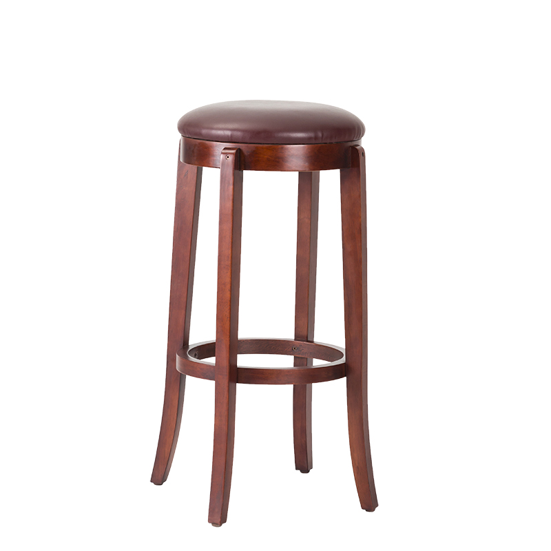 Solid Wood Stool Counter Stool Restaurant Coffee Shop Nifght Bar High Stool