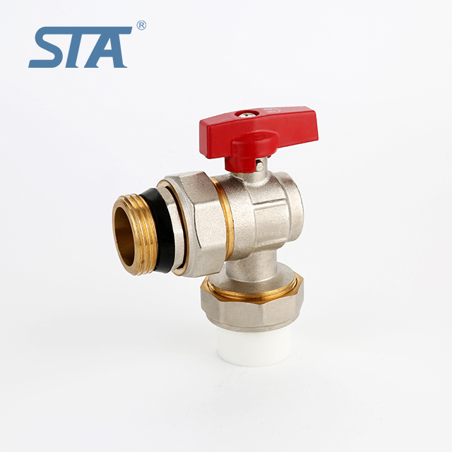 STA.1469 china suppliers yuhuan Forged brass ball valve for underfloor heating system