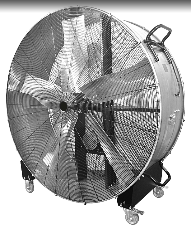 120v 60inch Belt Drive Drum Fan