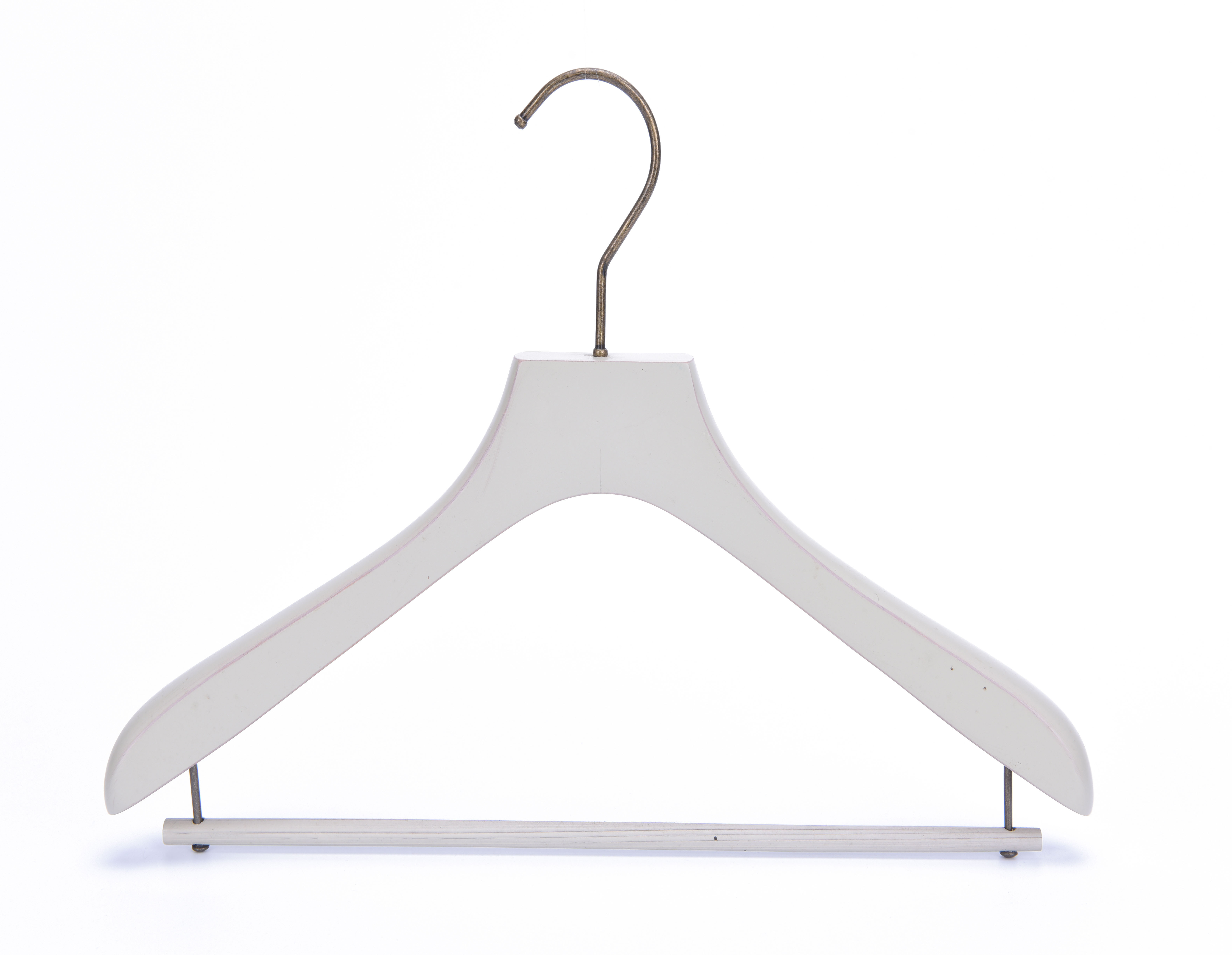 White hanger