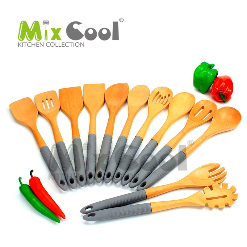 wooden kitchen tools