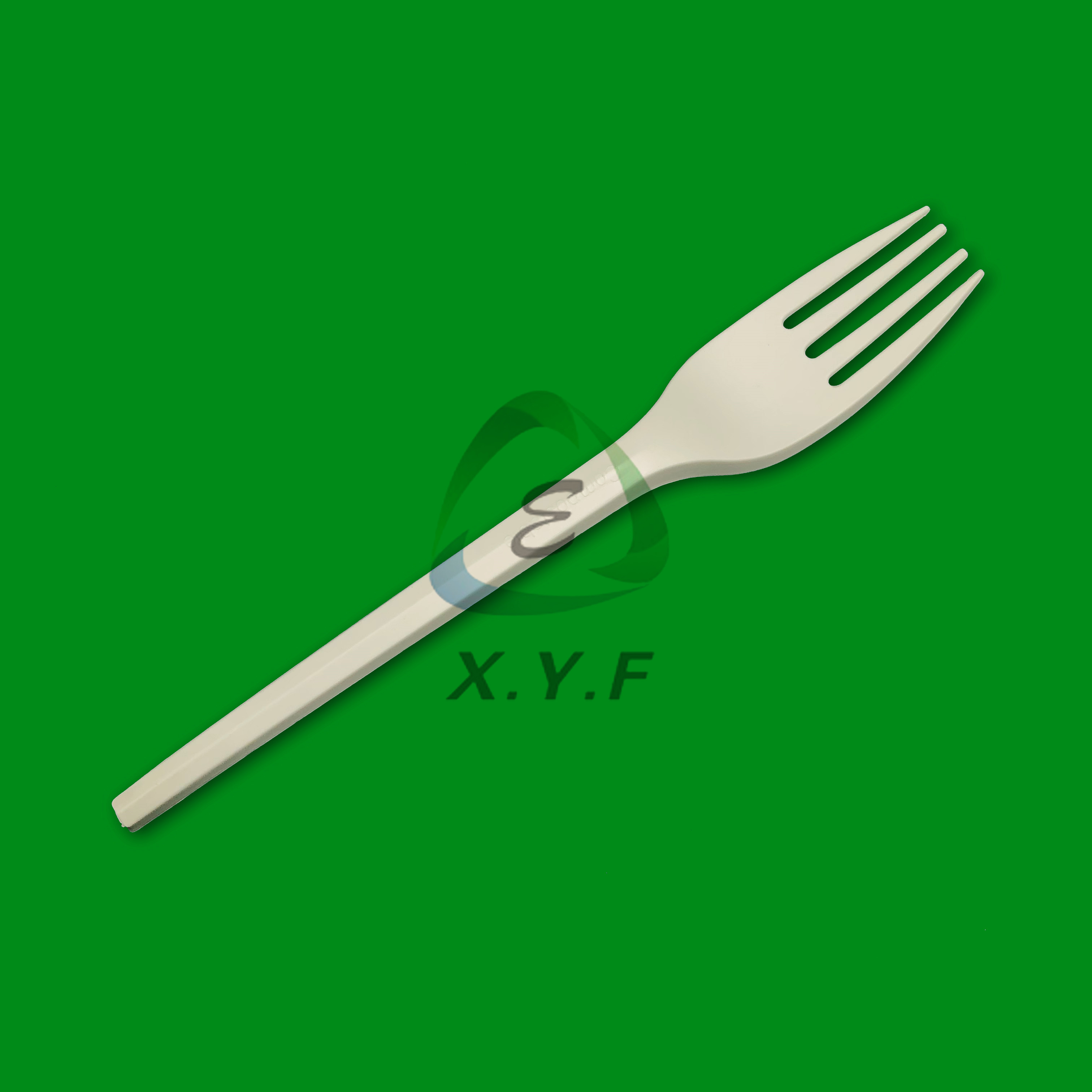 100% biodegradable and compostable cutlery fork