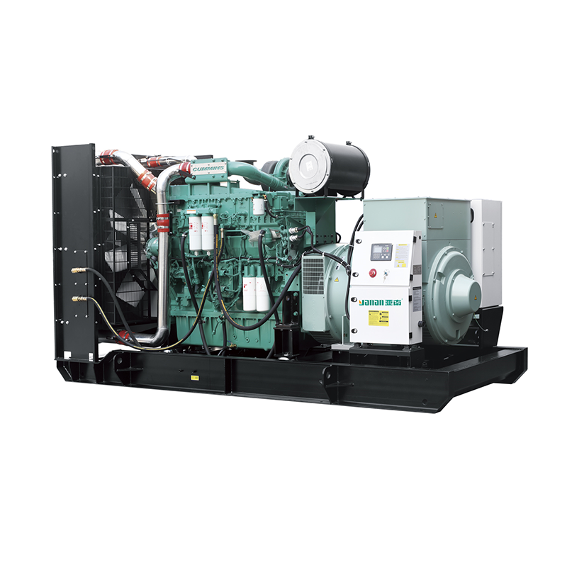 Yanan C Series Open Type Genset , Powered By Cummins