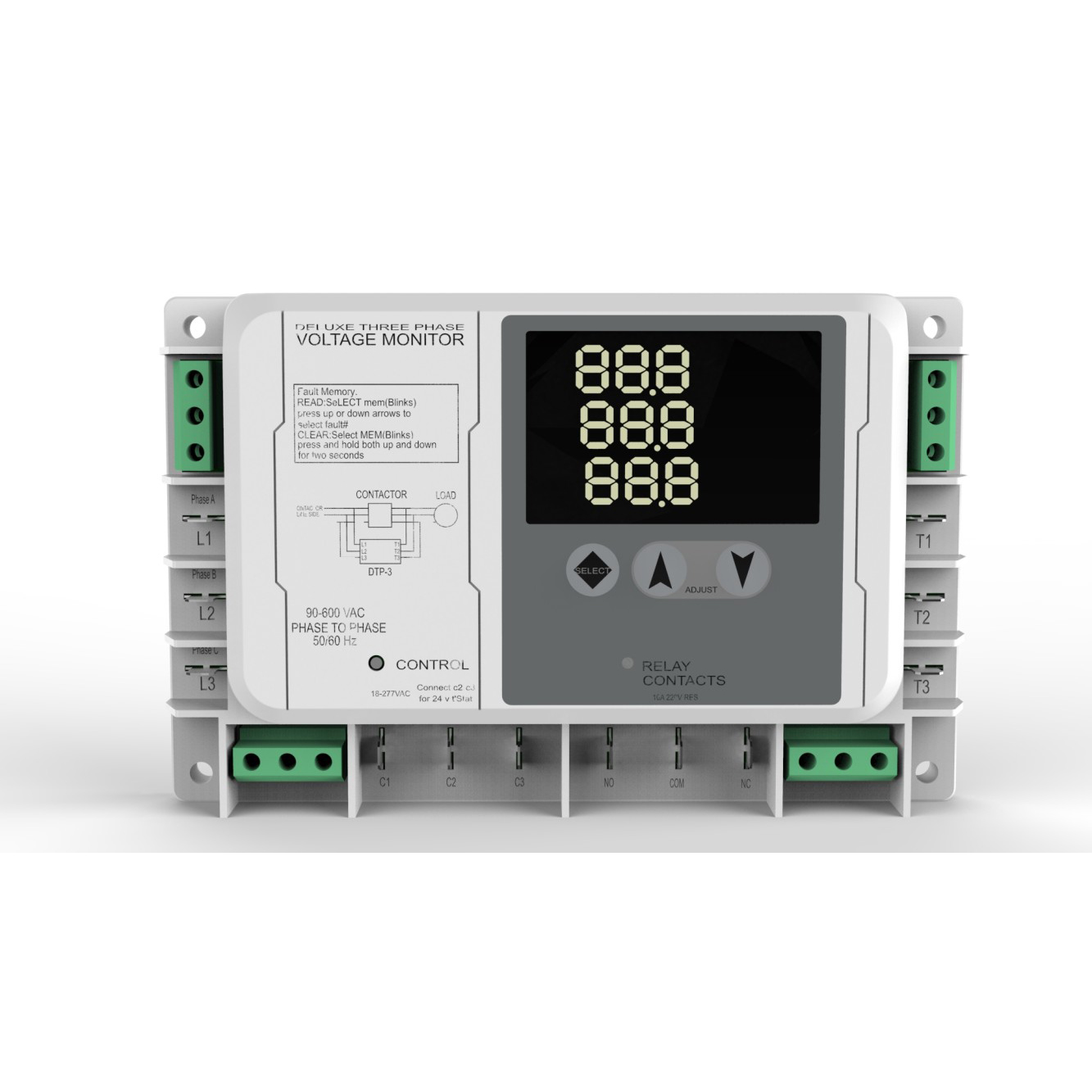 BX-V178 New Product Home Relay Controlled Three Phase Battery Voltage Monitor