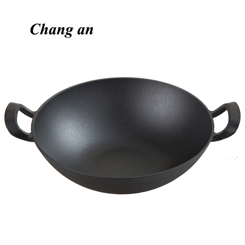 Cast iron wok,Chinese wok