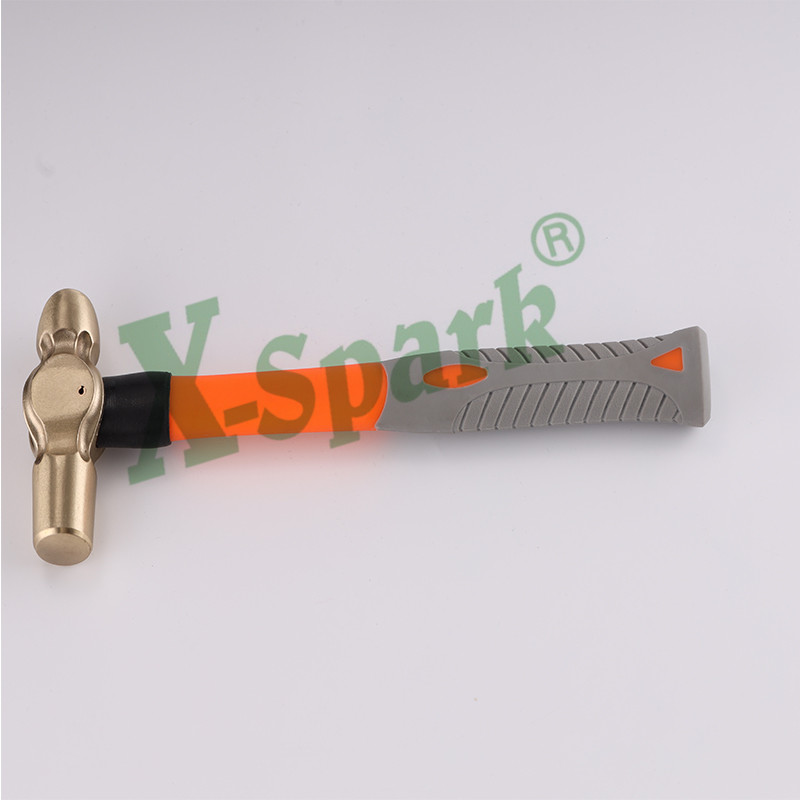 Non sparking ball pein hammer