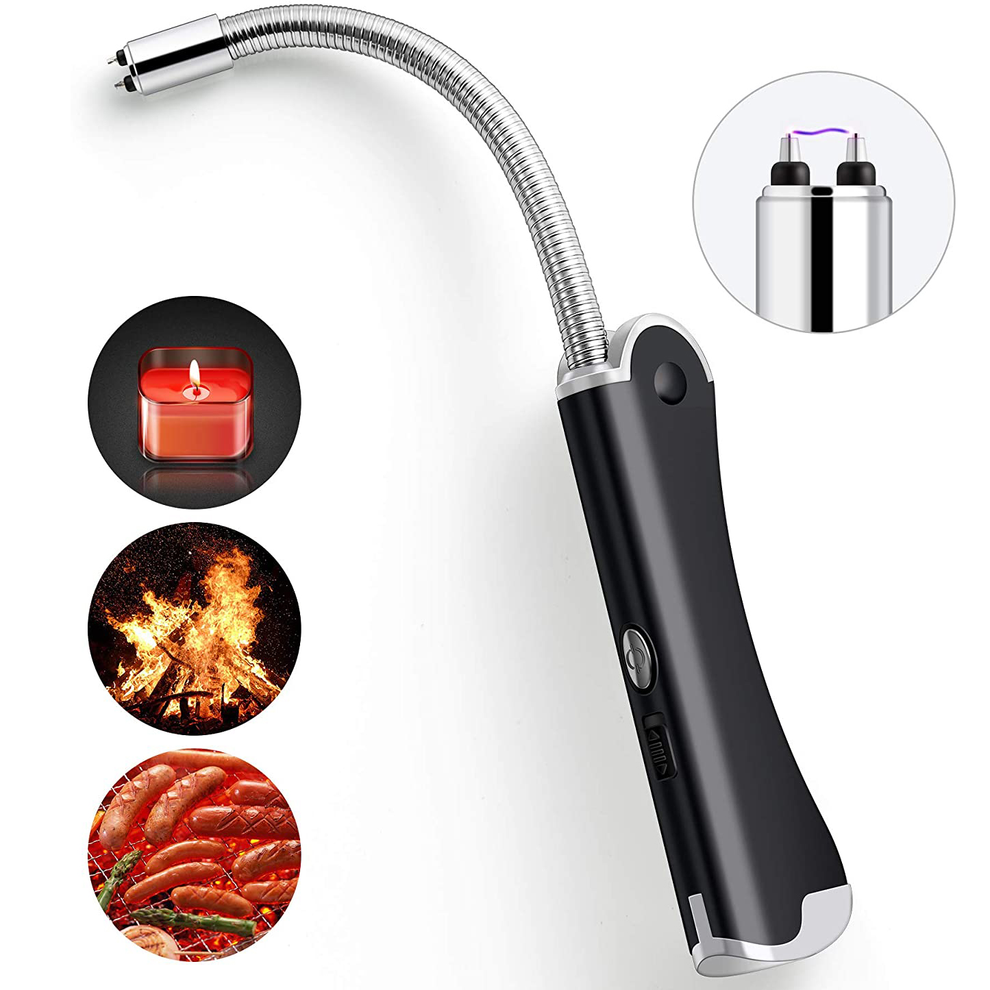 Folded Flexible USB Arc Lighter