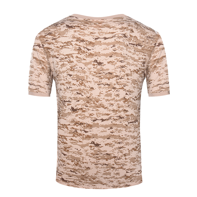 Military digital desert camo color daily wearing OEM knited T shirt