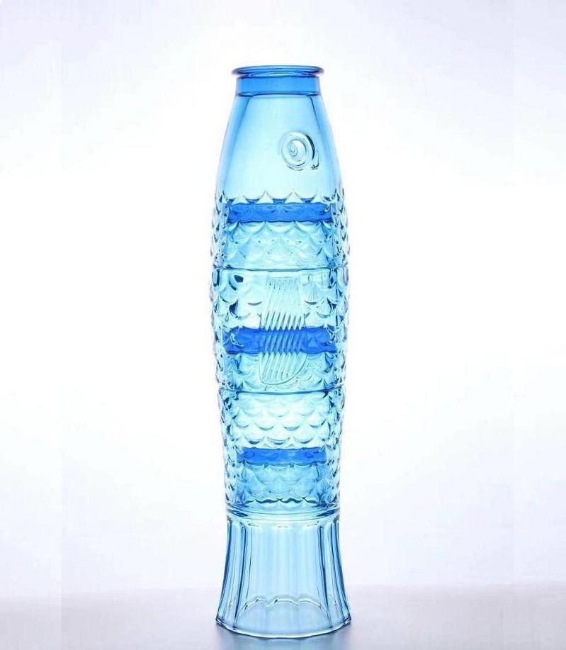 Set Of 4 Stackable Fish Glass Cups