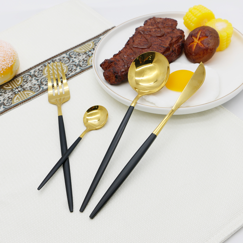 PVD Painting stainless steel cutlery
