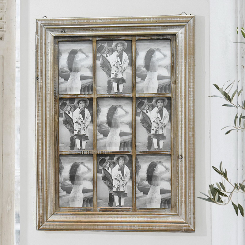 Wooden Collage Photo Frame For Home Decor