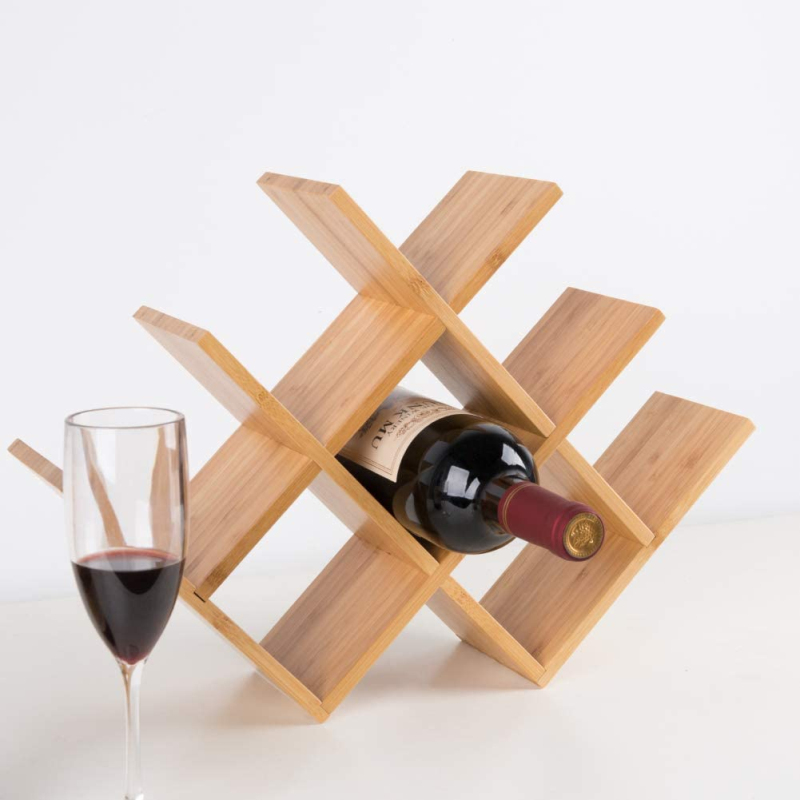 bamboo，bamboo household ， wine bottle holder