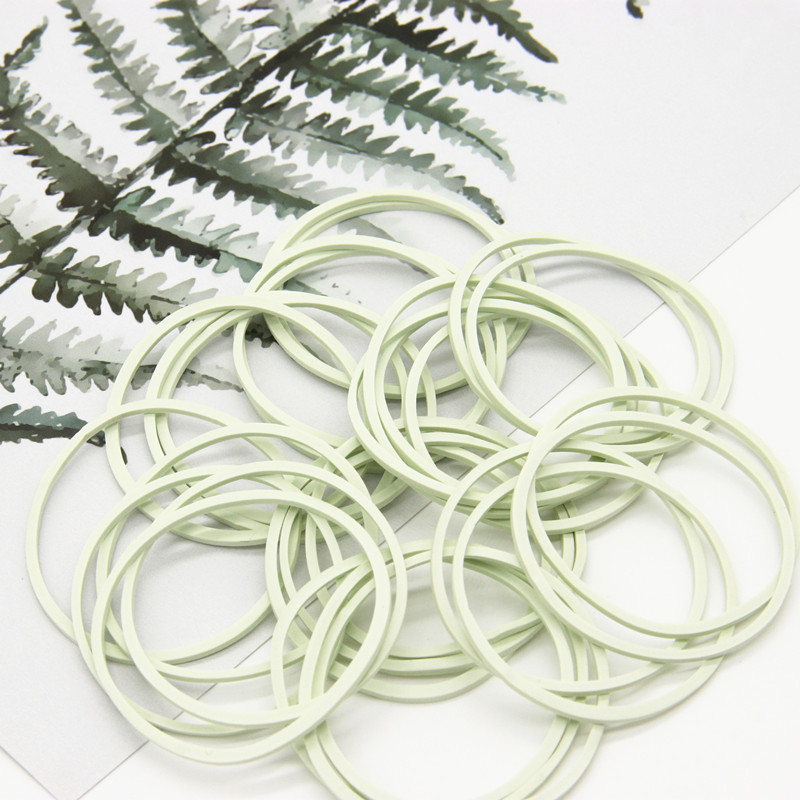 #38White color rubber bands,White color rubber bands,Elastic