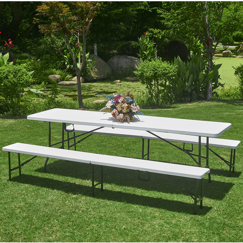 Hot Selling table,8ft folding table,plastic folding table, rectangular table,folding party table,