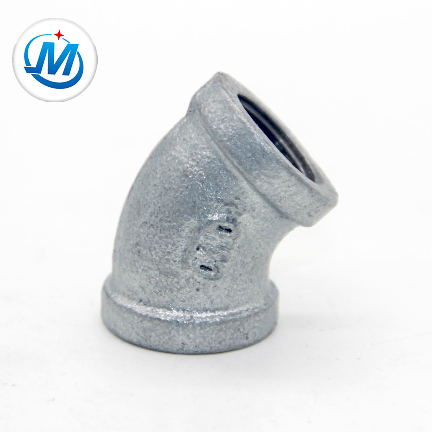 Hotdipped Galvanzied Malleable Iron Elbow 45°