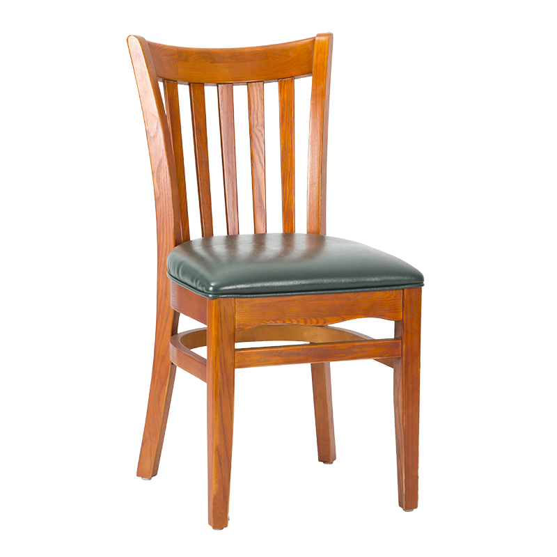 Solid Wood Chair Vertical Bar Restaurant Coffee Shop Night Bar Solid Wood Chair