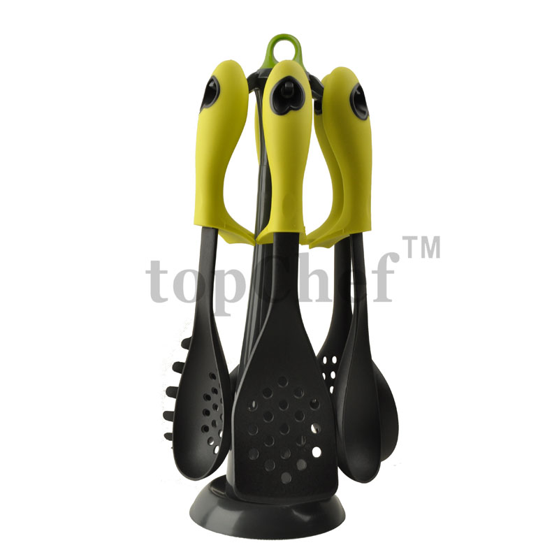 7 pcs nylon kitchen utensil set