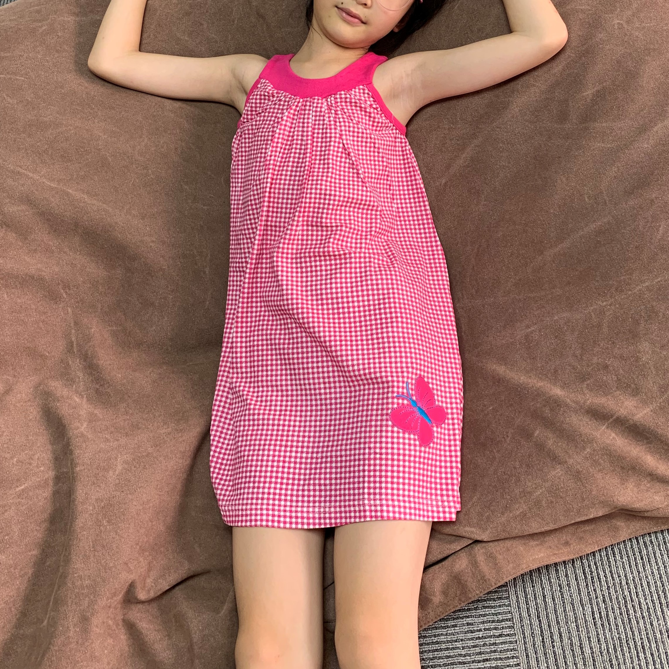 Girls' home dress