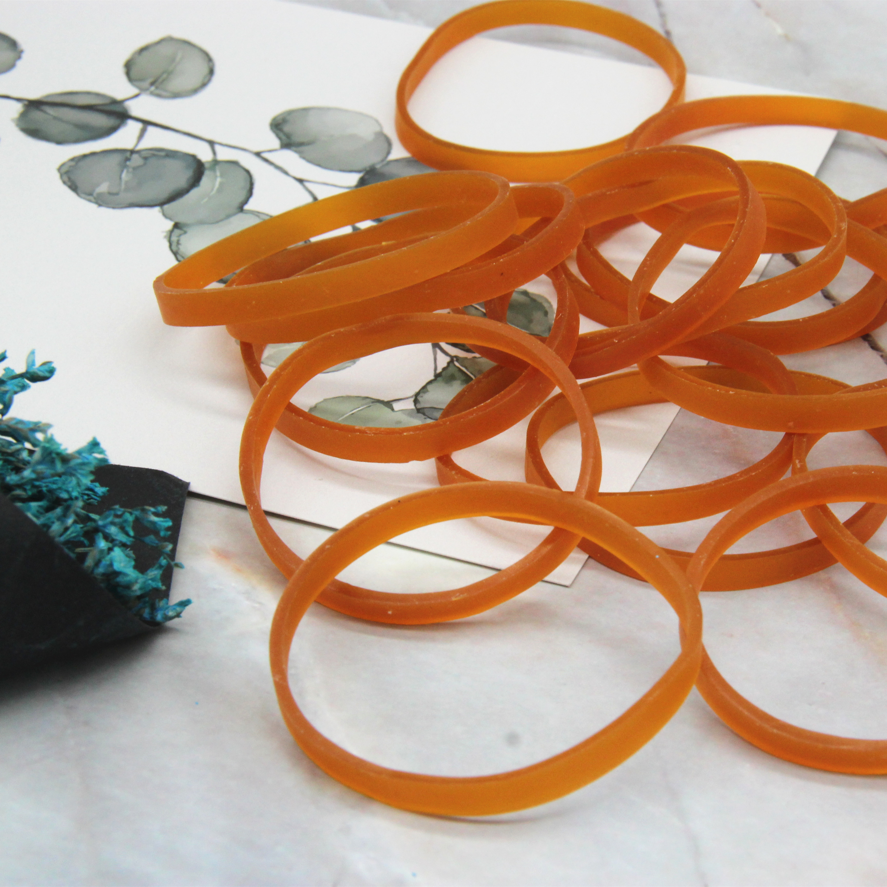 #50X3Natural color rubber bands,Natural color rubber bands,Elastic,Office supplies rubber bands