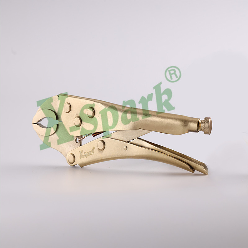 Non sparking Locking Pliers