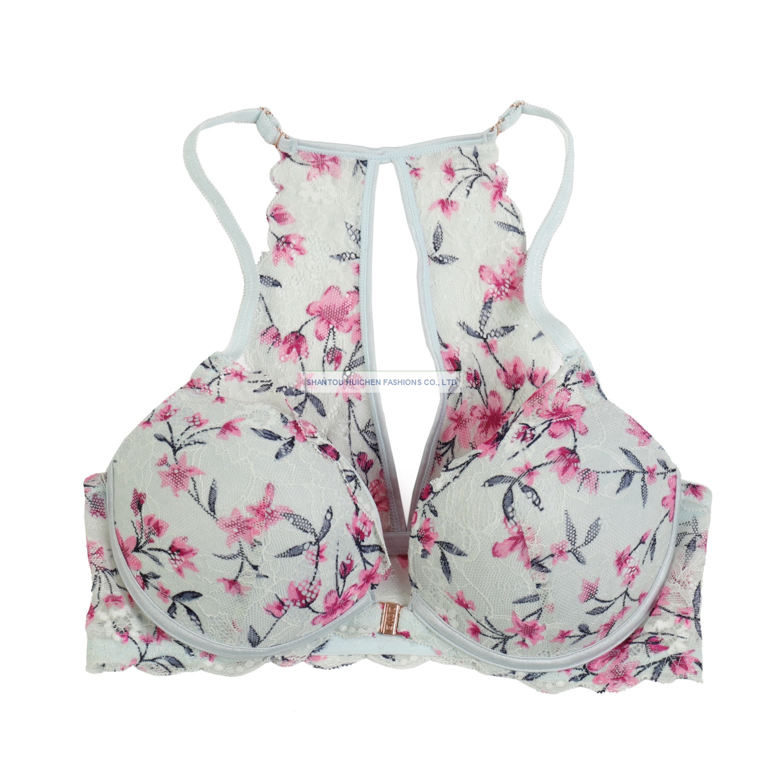 Ladies Fashion Bra with print lace