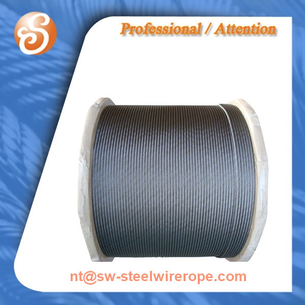 8x19s+sisal Core Ungalv.steel Wire Rope