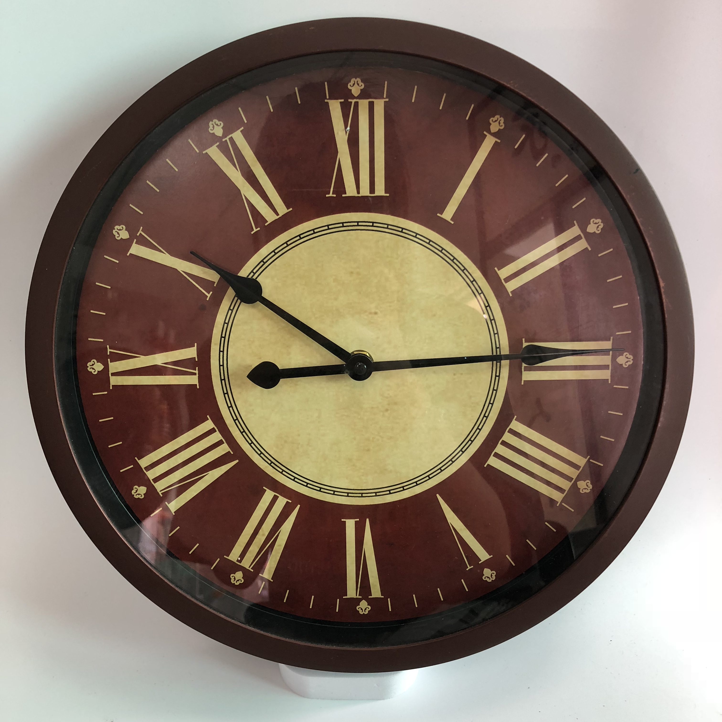 12inch Plastic roman numbers antique classic wall clock