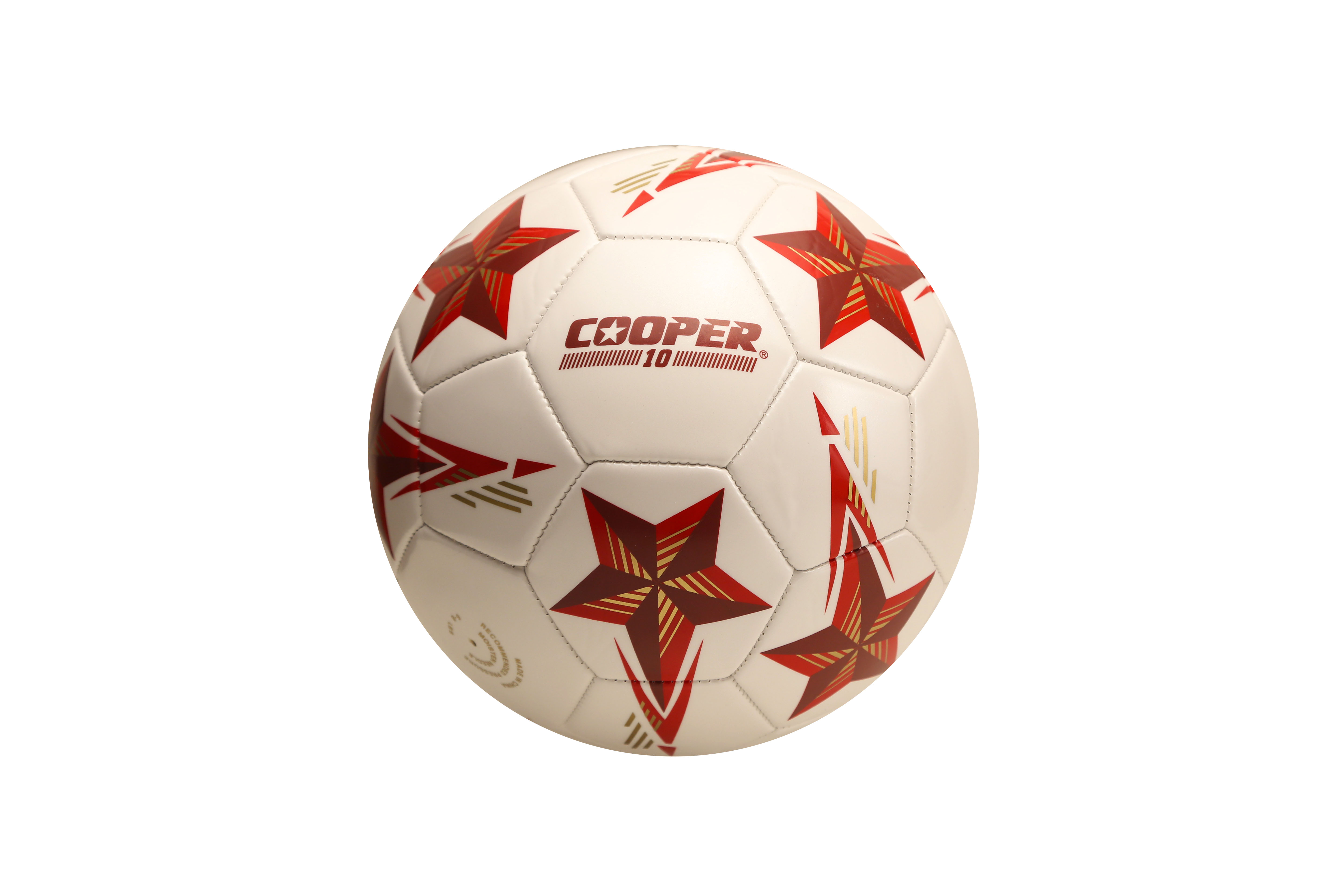 machine stitched soccerball