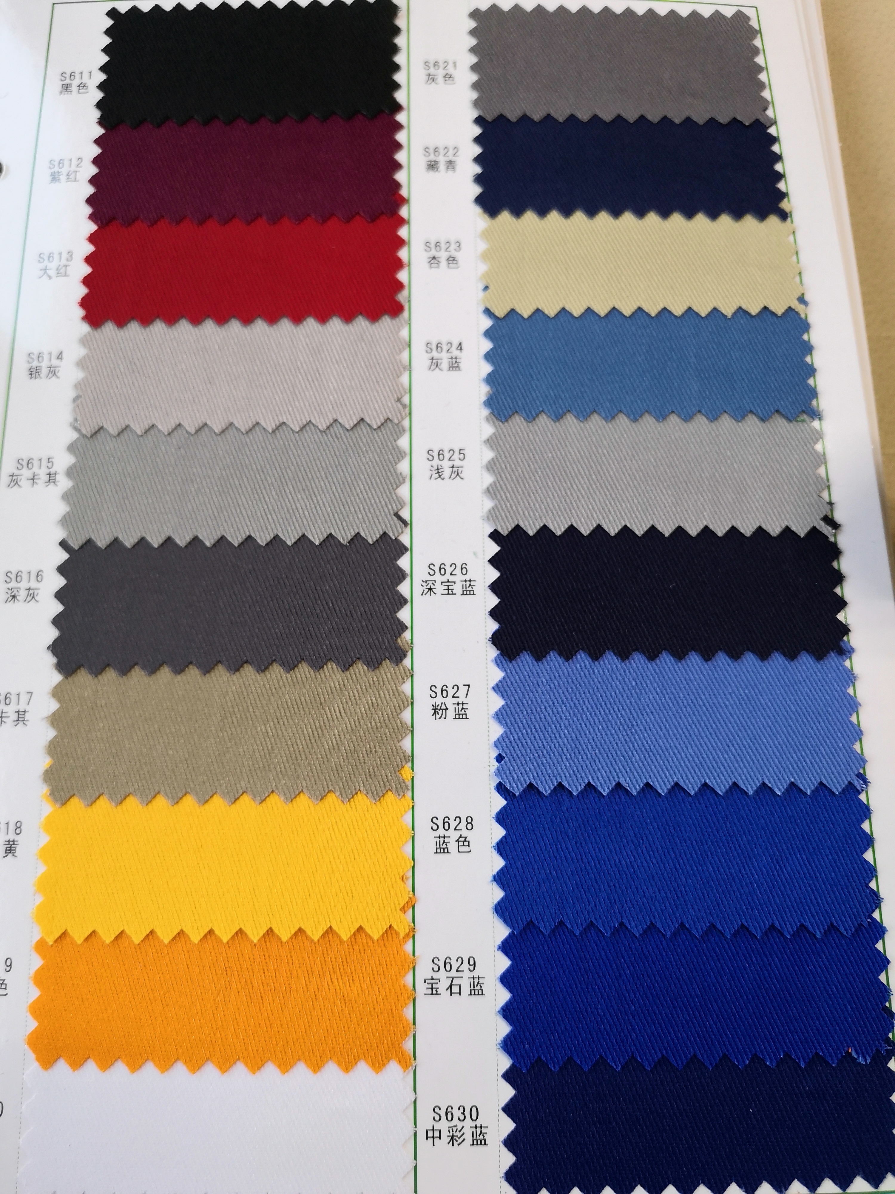 t/c twill fabric 21*21 108*58