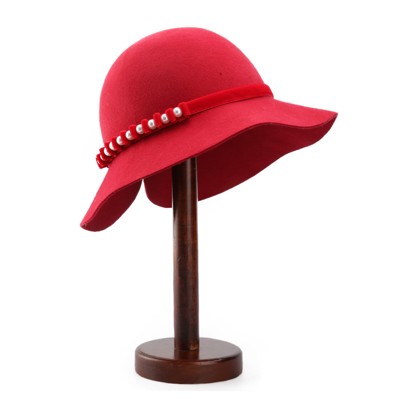 Wool Felt Hat Cloche Lady Hat Wholesale For Women