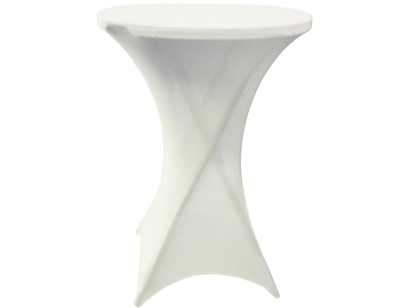 Spandex cocktail table cover