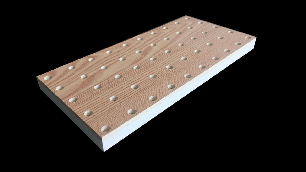 perforate acoustic wall panel