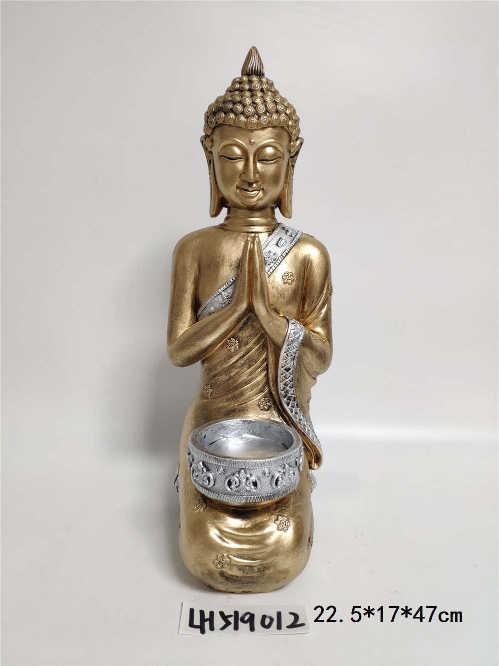 polyresin buddha home decoration zen garden
