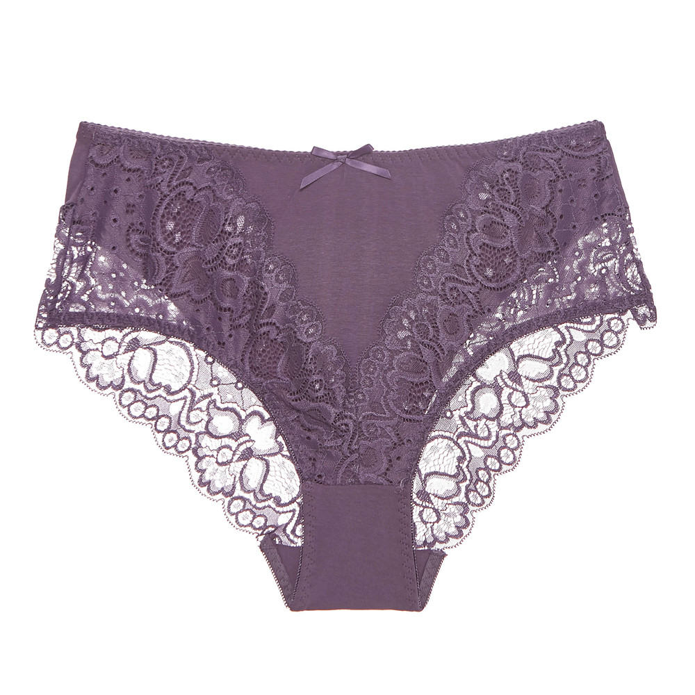 big plus size cotton women lace panty