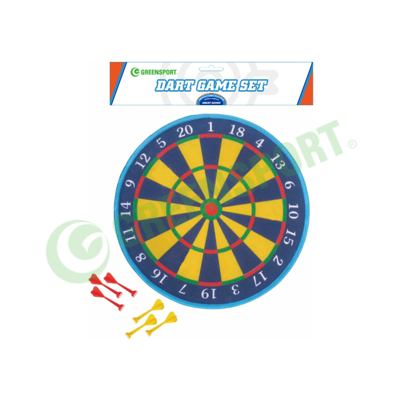 Portable dartboard with sticky darts for shooting and target games dartboard toy