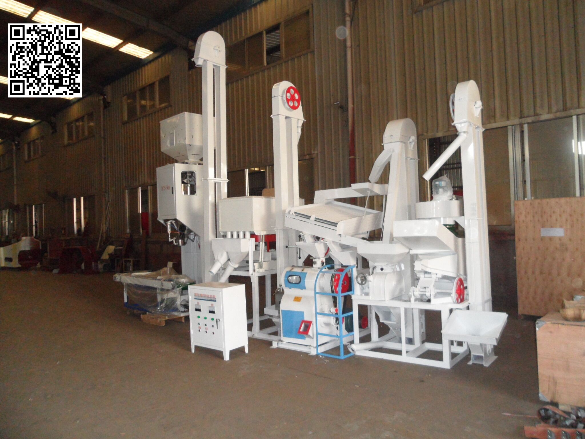 Complete Rice Gdrinding Equipments