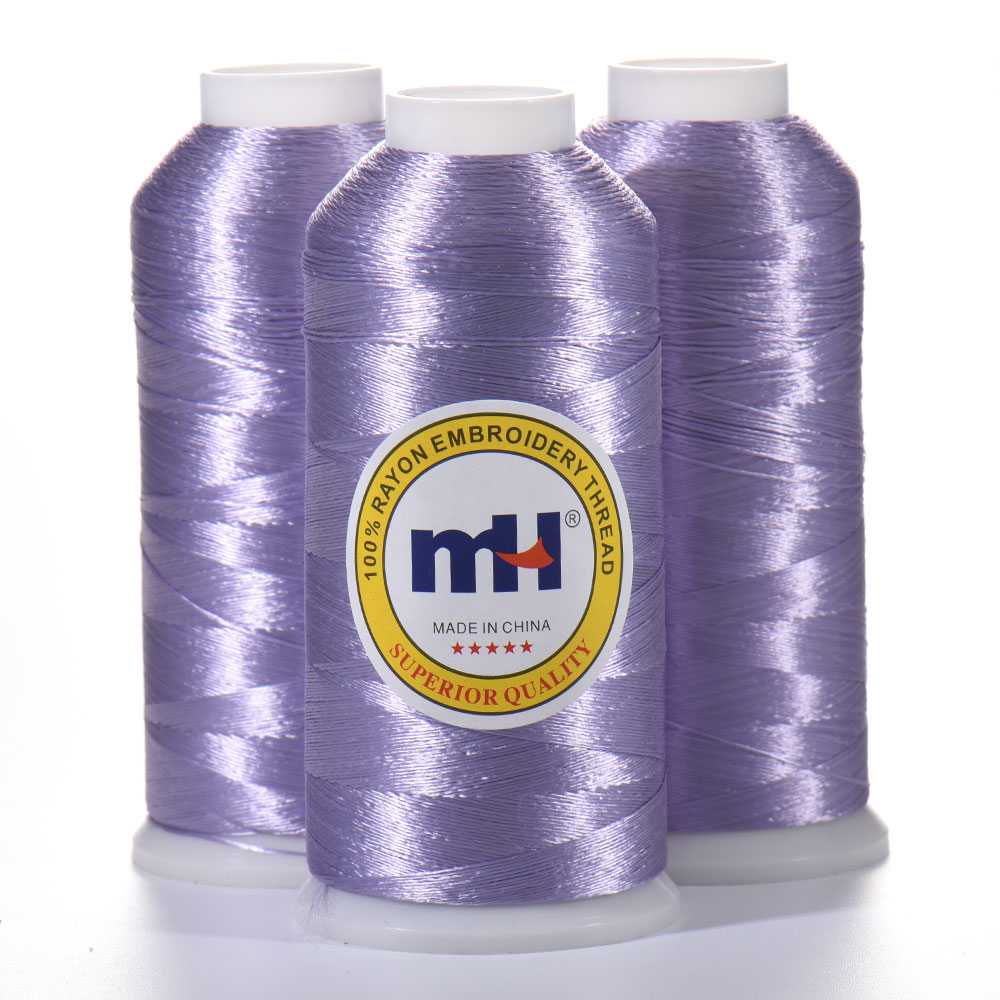 600D/1 100% Viscose Rayon Embroidery Thread 128G