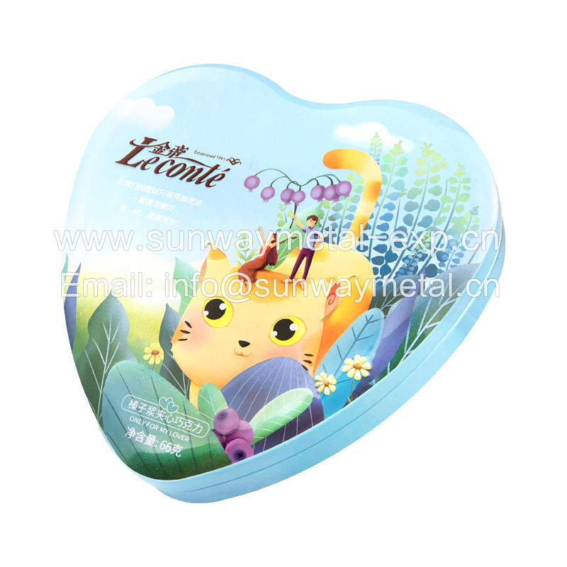 Heart shaped gift box