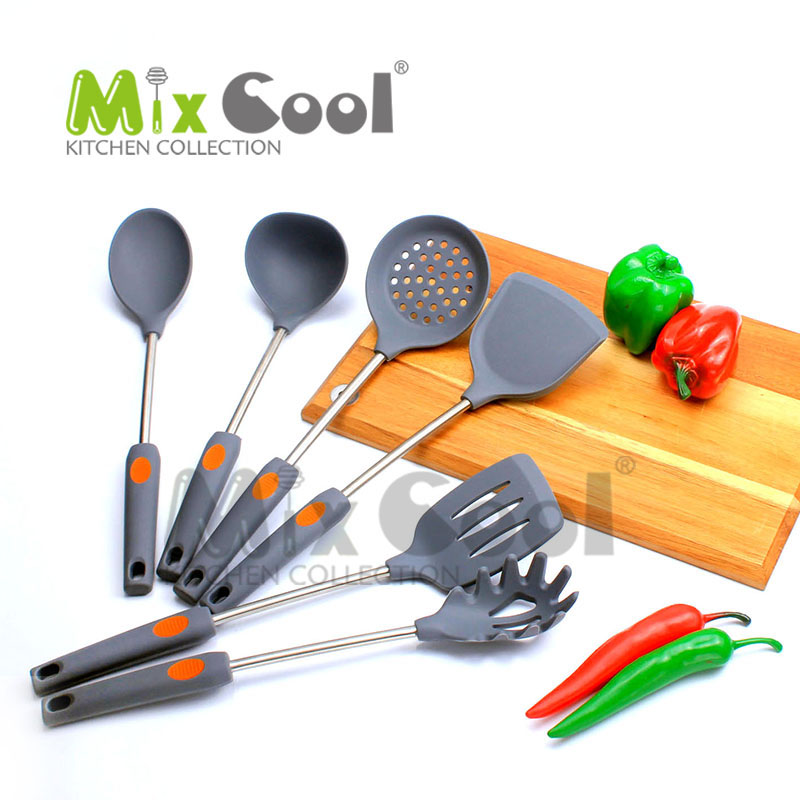 6pcs silicone kitchen tools