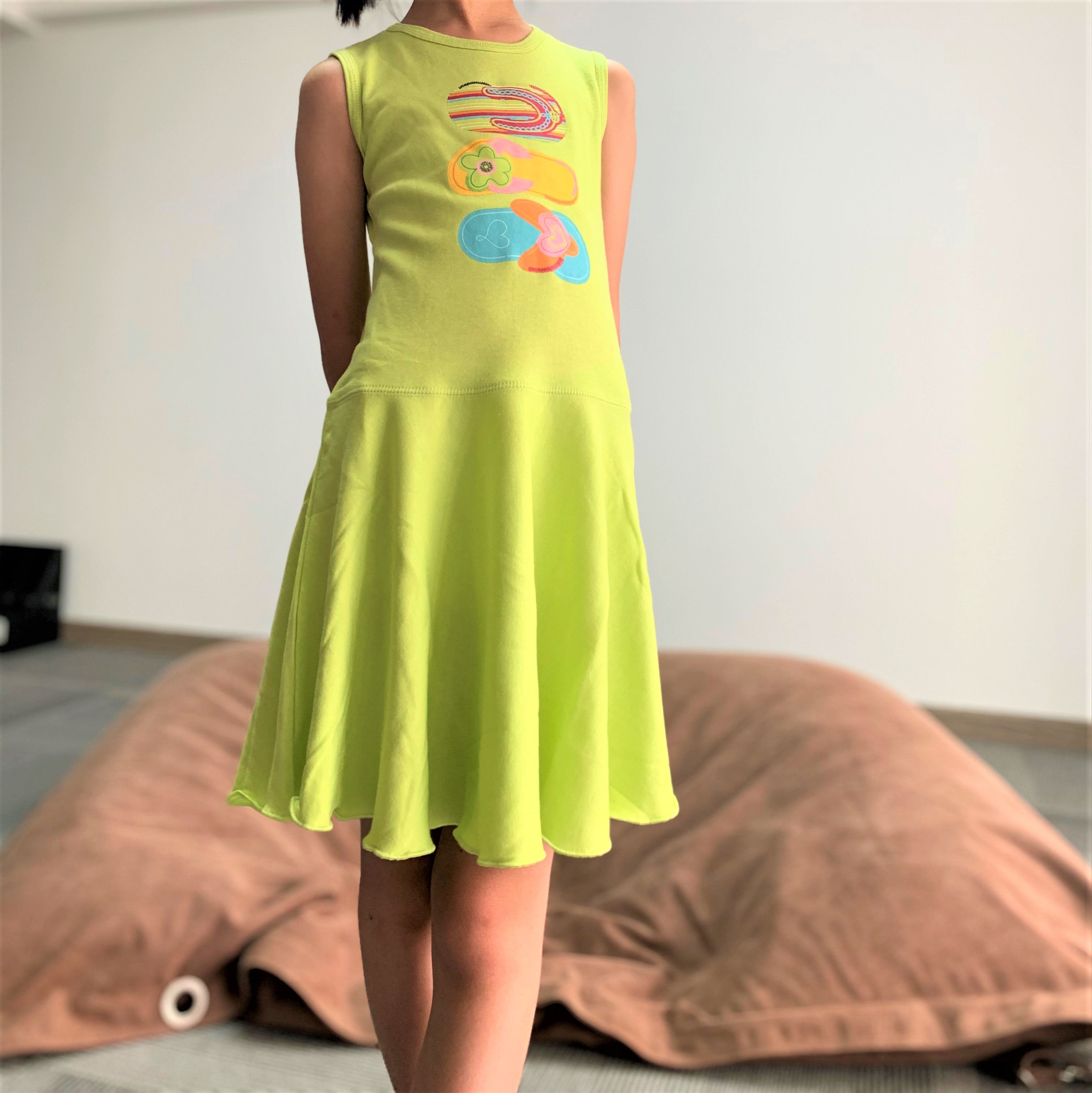 Girls' home dress
