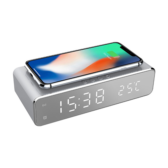 Wireless charging Memory function Digital Alarm Clock