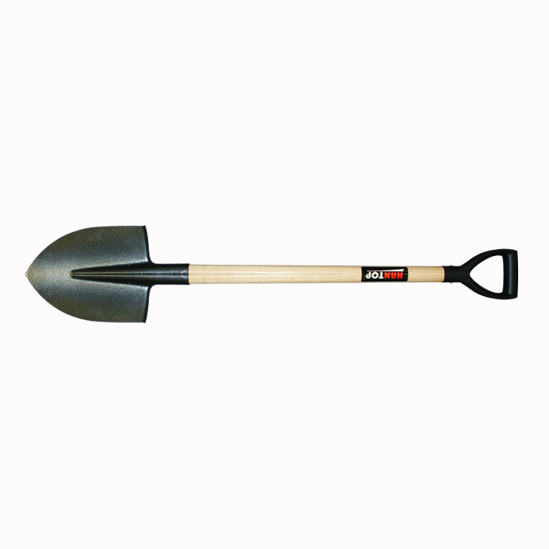 Sharp Spade With Wooden Handle D PVC Grip