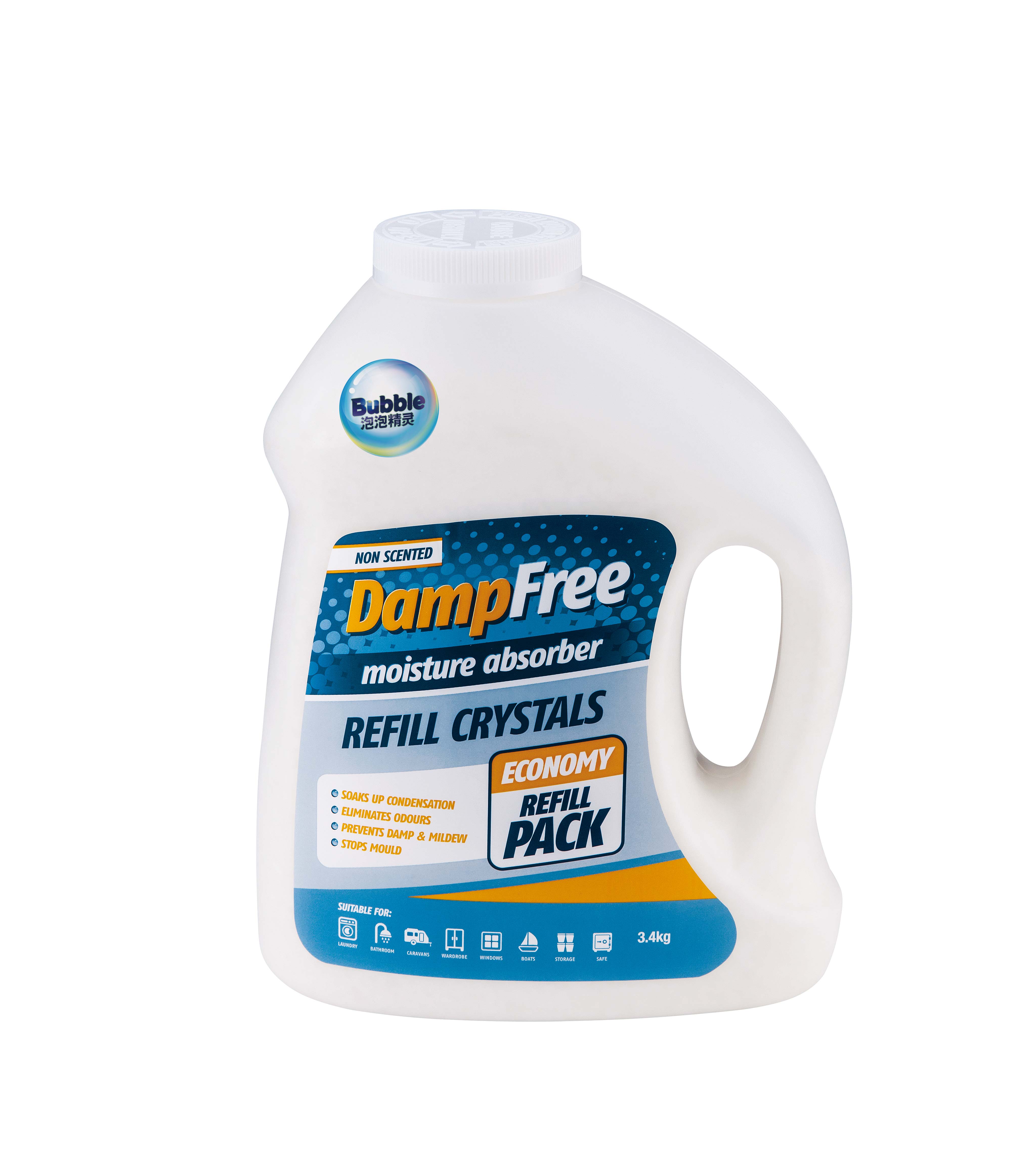 dehumidifier refill 3.4kg