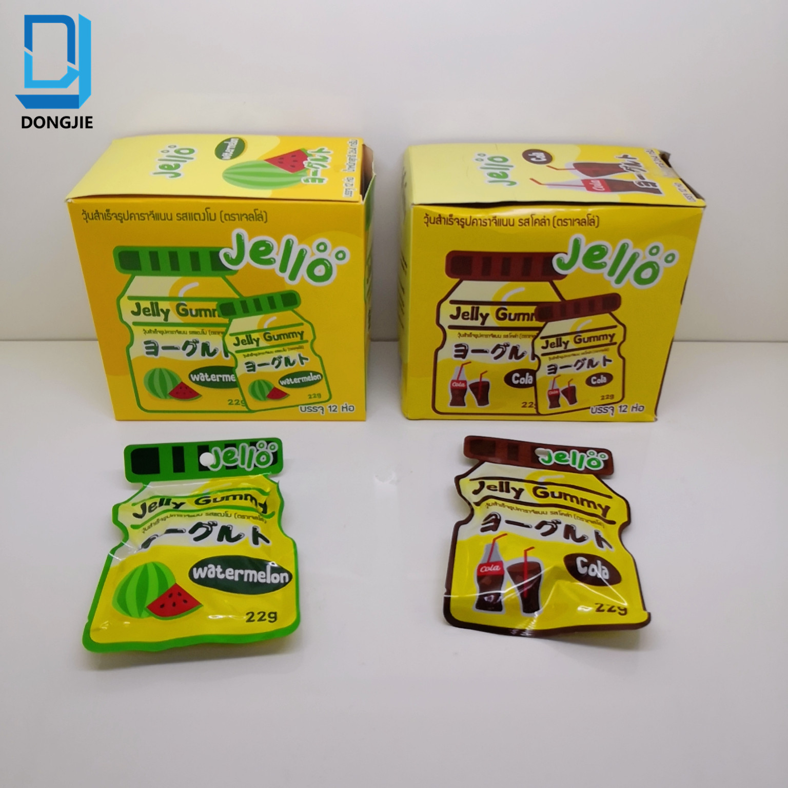 Jelly Gummy candy(cola flavor,watermelon flavor )