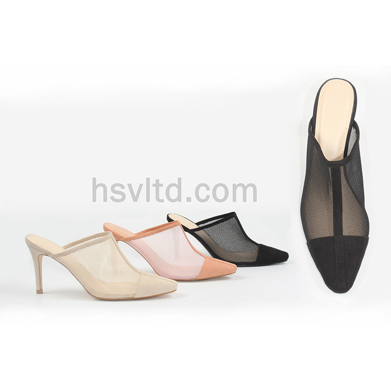 High heel mules